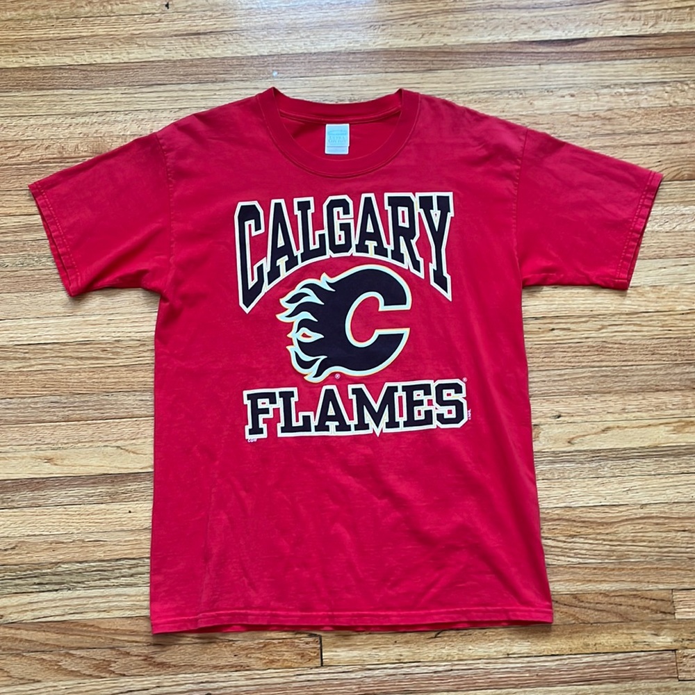 Vintage Calgary Flames T-Shirt / Large / NHL